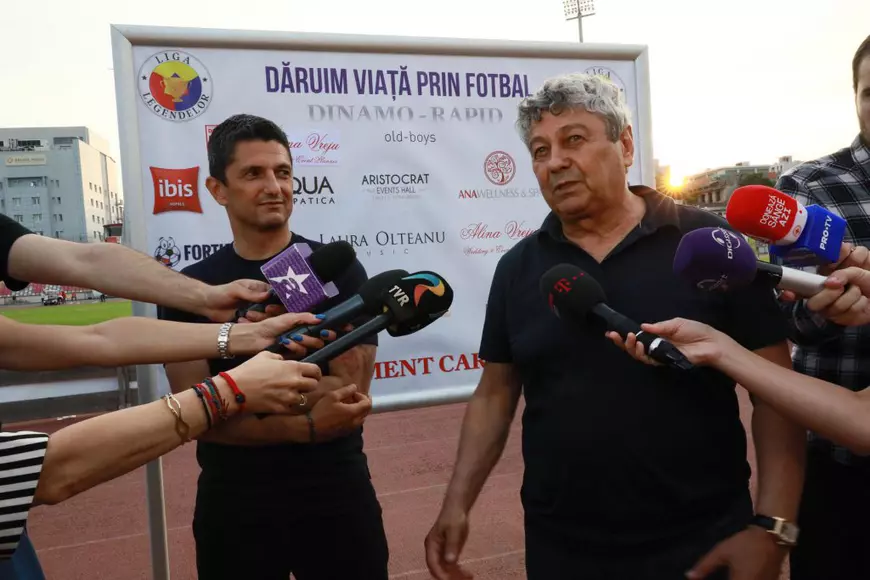 Imagini istorice în Ștefan cel Mare! Luceștii alături de Cornel Dinu într-un meci de gală al legendelor, pentru o cauză nobilă | GALERIE FOTO