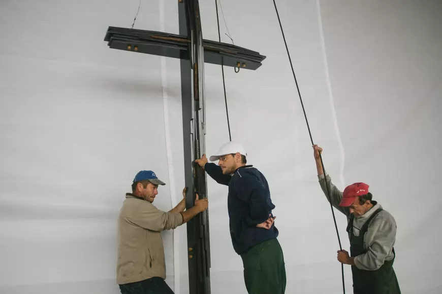 FOTOREPORTAJ DOCUMENTARIA / Blaj. Micul oraș din Alba se pregătește pentru marea vizită a Suveranului Pontif