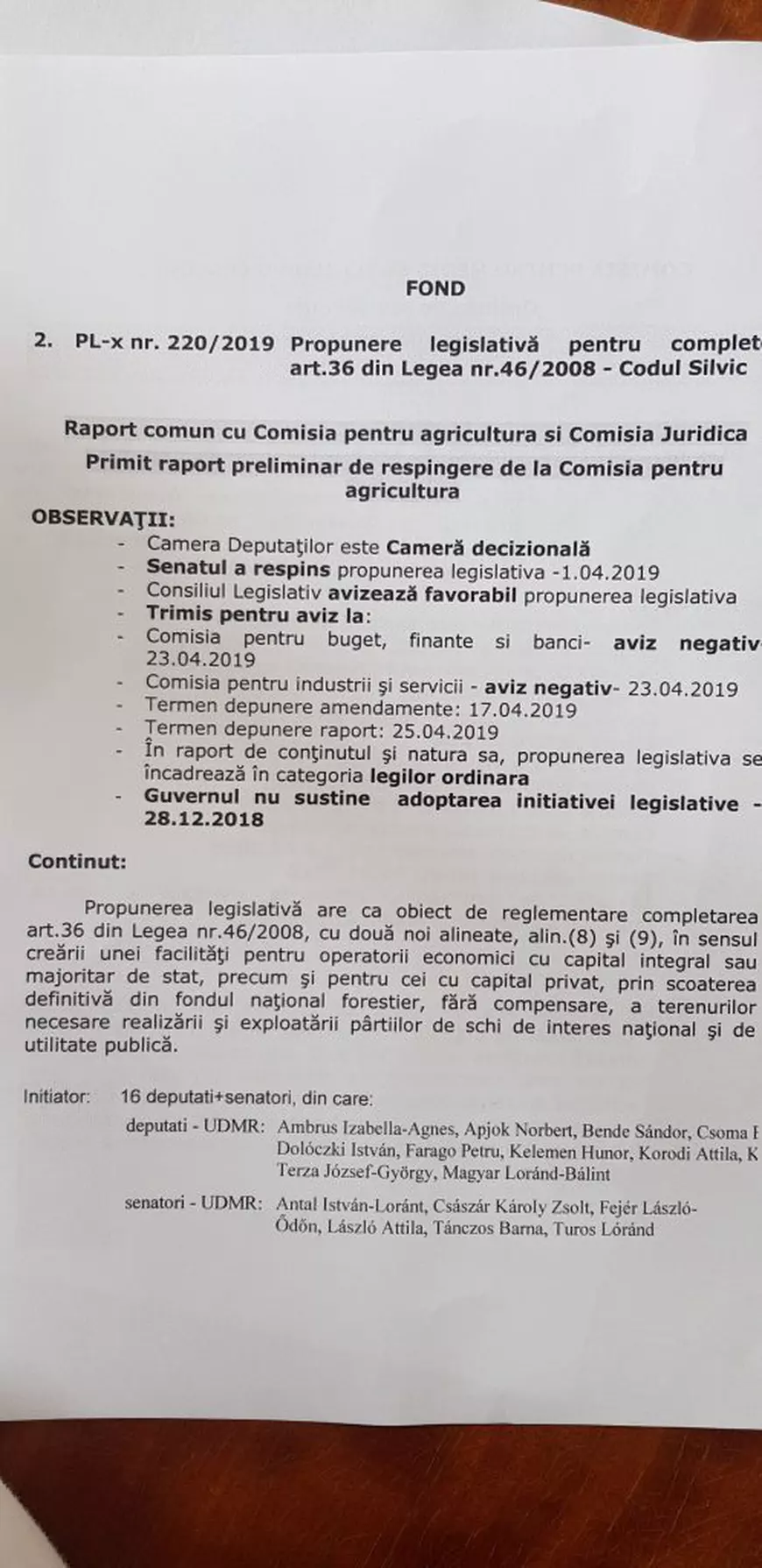 UDMR vrea defrișări pentru pârtii de schi. Organizațiile de mediu acuză că proiectul este un subterfugiu pentru a exploata păduri