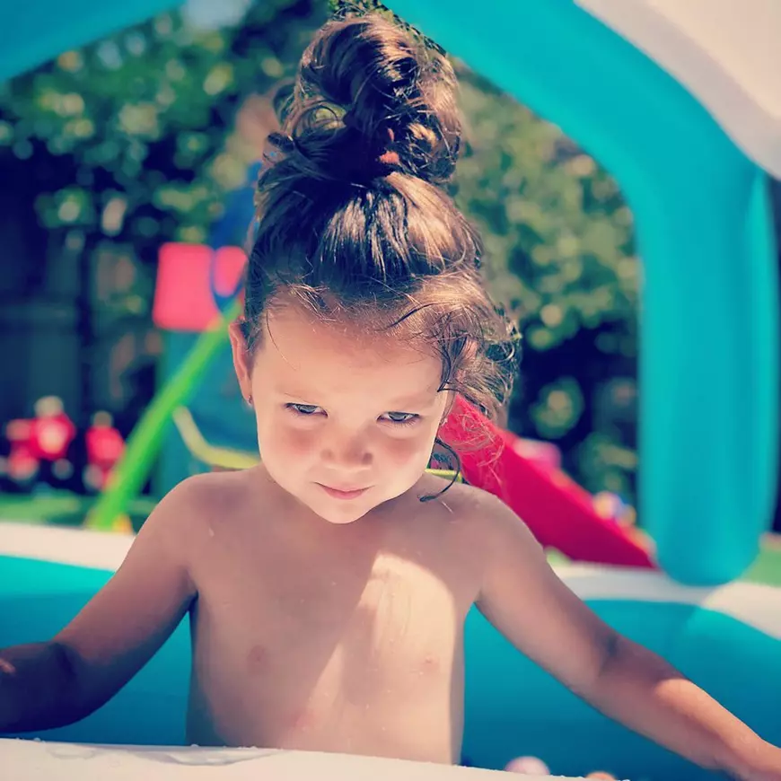 Victor Slav nu mai ține pasul cu fiica lui de 3 ani. „E ca argintul viu”