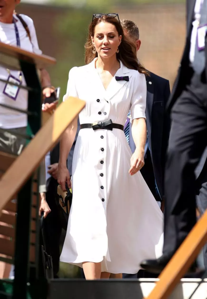 FOTO | Kate Middleton în tribune pentru meciul Anei Bogdan de la Wimbledon