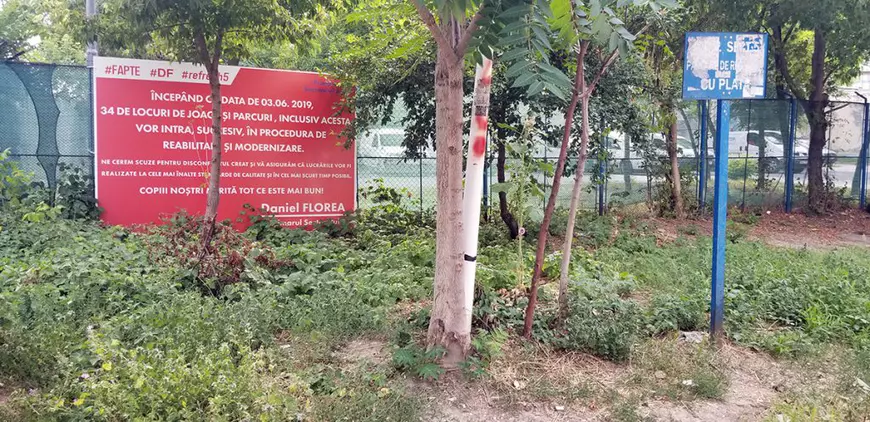 Locuri de joacă la 1,5 milioane de euro bucata! Daniel Florea, primarul PSD al Sectorului 5, cheltuie 54 de milioane de euro ca să amenajeze 34 de părculețe