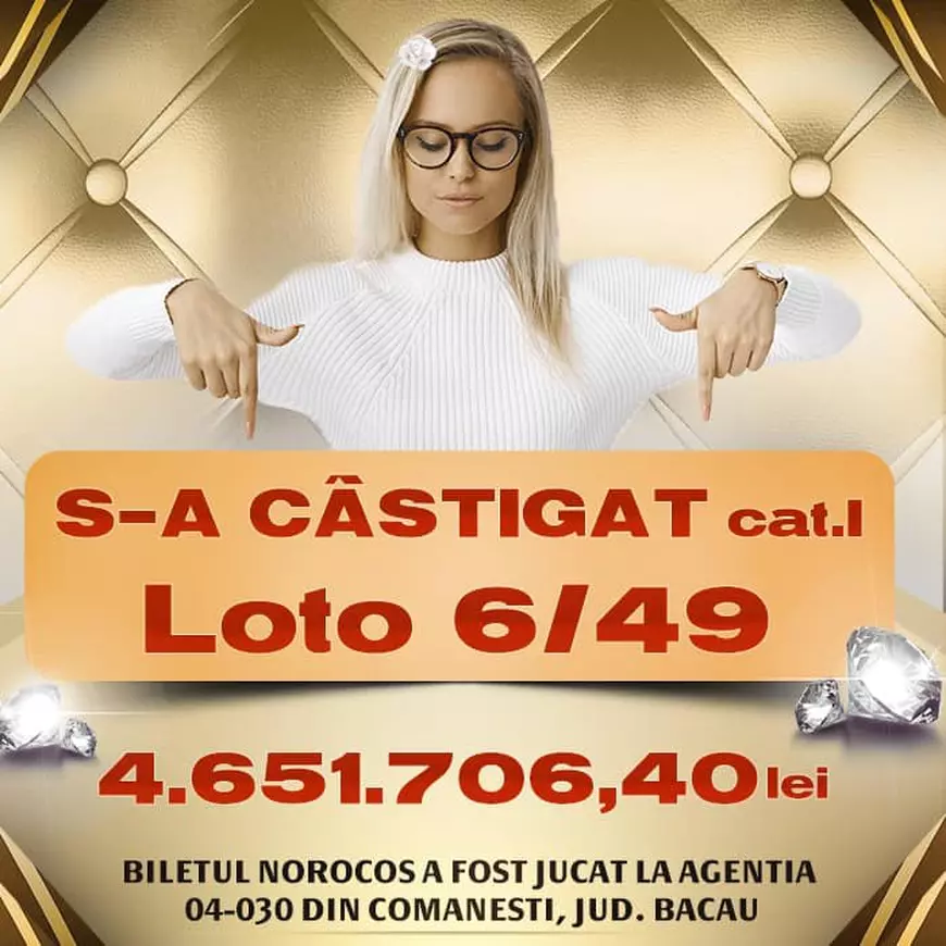 Marele premiu la extragerea Loto 6/49 a fost câștigat joi seară. Suma fabuloasă ajunge în Comănești