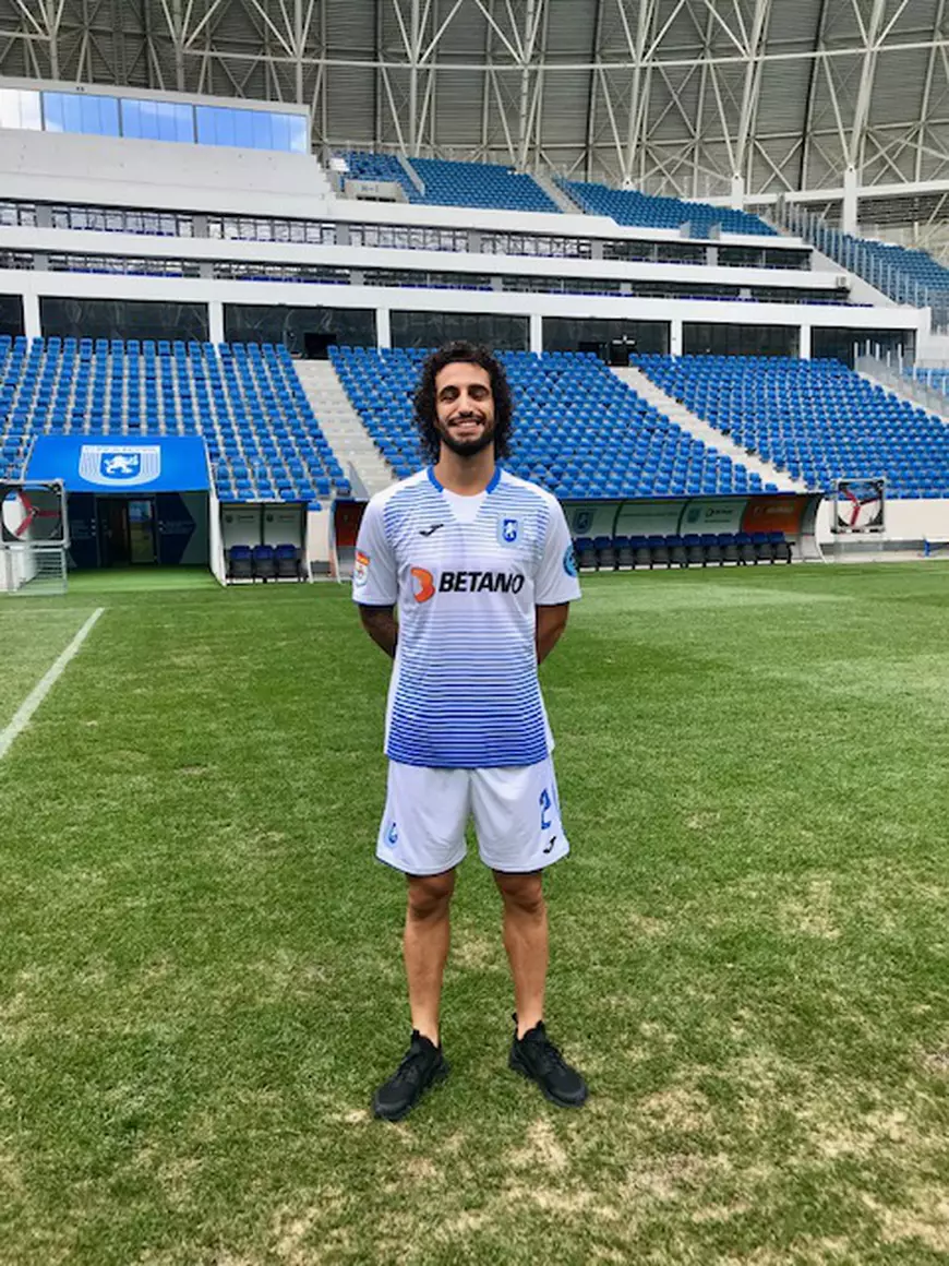 Fundașul Craiovei, Tiago Ferreira, a învățat limba română în 6 luni. Portughezul a fost crescut la juniorii echipei FC Porto