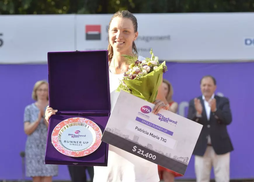 Patricia Țig, mesaj adorabil pentru fiica sa după finala pierdută la BRD Bucharest Open: ”Mami te iubește! ”