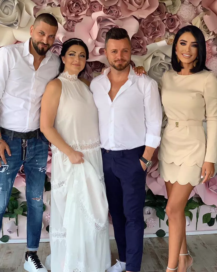 Cum a arătat cea de-a doua rochie de mireasă a Gabrielei Cristea