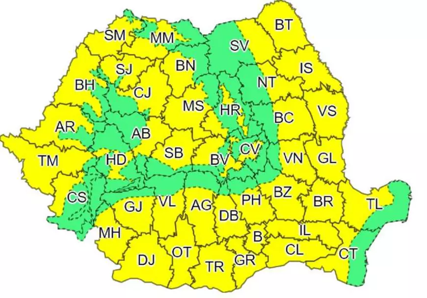 Încă două zile de caniculă în aproape toată țara. Vor fi peste 35 de grade