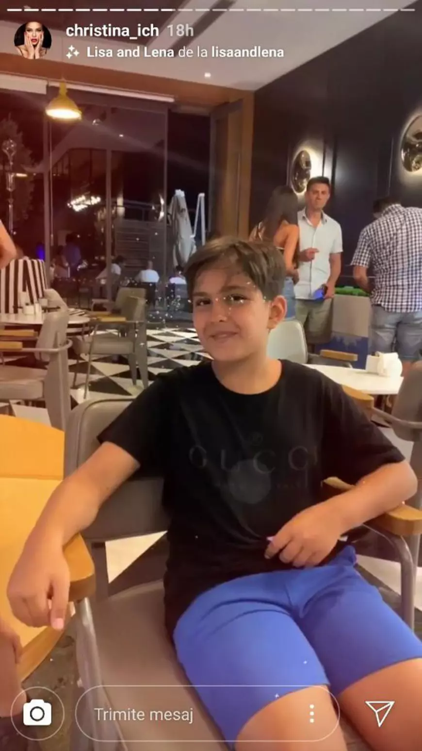 Vica Blochina și-a trimis băiețelul în vacanță cu fratele vitreg, Alex Pițurcă. Cristina Ich a publicat imaginea