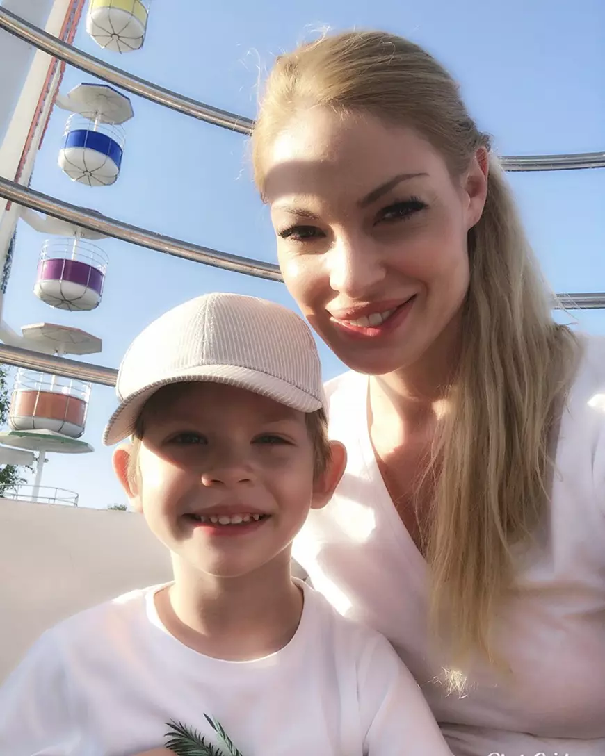 Unde l-a dus Valentina Pelinel în vacanță pe fiul ei și al lui Cristi Borcea