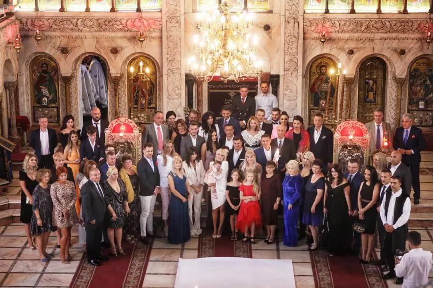 Primele imagini de la botezul fetiței Elenei Udrea