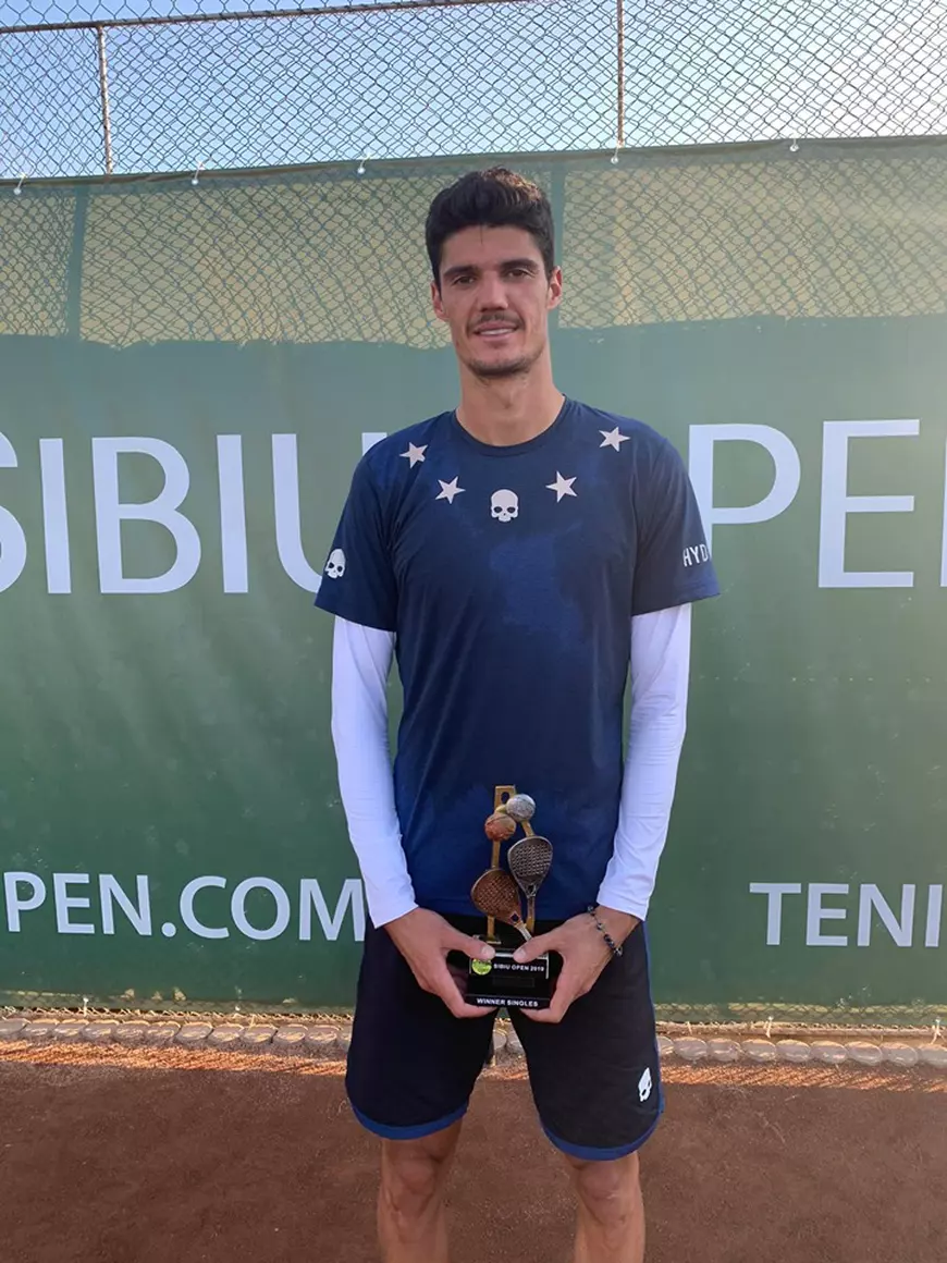Finala Openului de tenis al Sibiului, câștigată de Danilo Petrovici. Francezii au triumfat la dublu