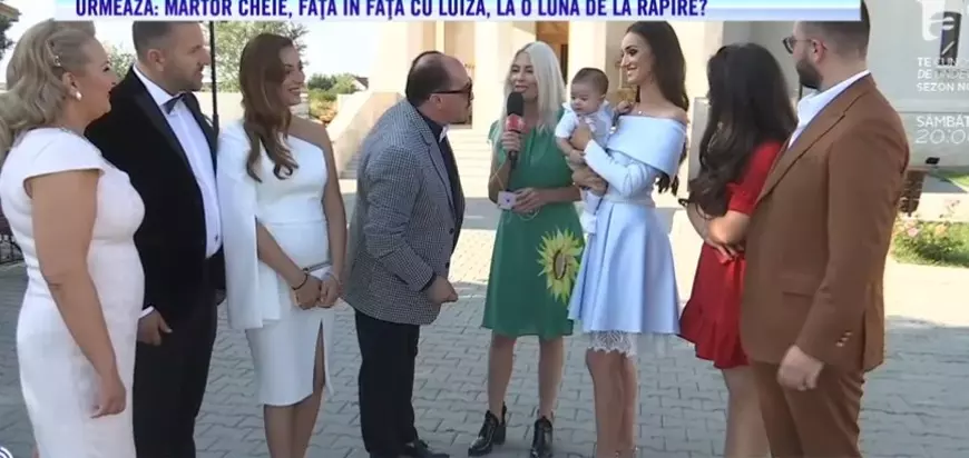 Nepotul lui Romică Țociu a fost botezat astăzi. Cum îl alintă bunicul pe Filip