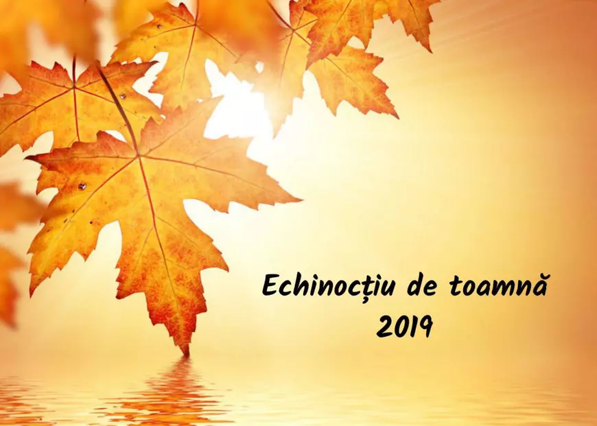 Echinocțiu toamnă 2019