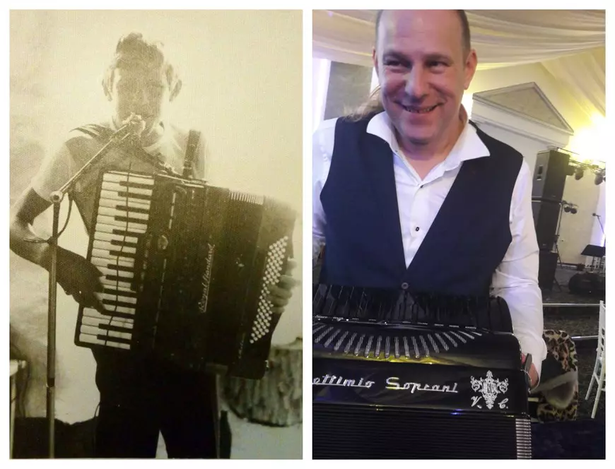Vali Crăciunescu a debutat ca acordeonist la 13 ani! “De emoție, am cântat groaznic. Am luat locul 3”