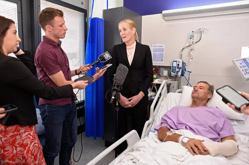 Un australian s-a târât trei kilometri în două zile după ce și-a rupt piciorul, în timpul unei drumeții