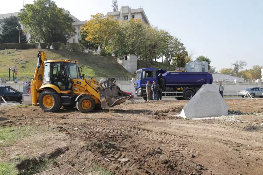 NATO plantează pomi în România, Ministerul Apărării Naționale îi taie. Au retezat un copac și pun în loc un monument dedicat … NATO
