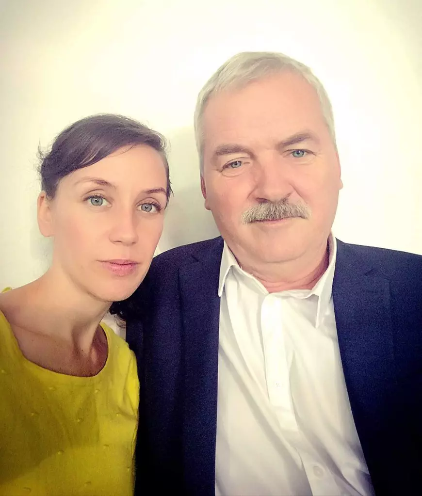 Teodor Corban joacă alături de fiica lui în “Mangalița”: “În serial o cheamă Ioana, ca în viață!”