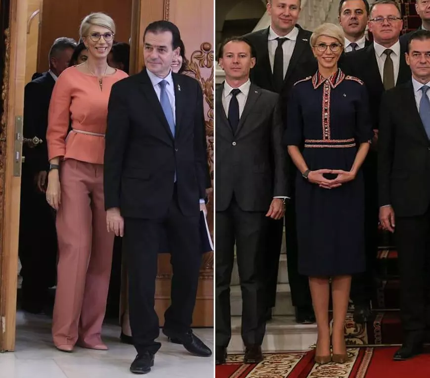 Guvernul Orban, selfie în drum spre Cotroceni. Ceremonia s-a încheiat cu șampanie, pentru prima oară de la învestirea Guvernului Cioloș