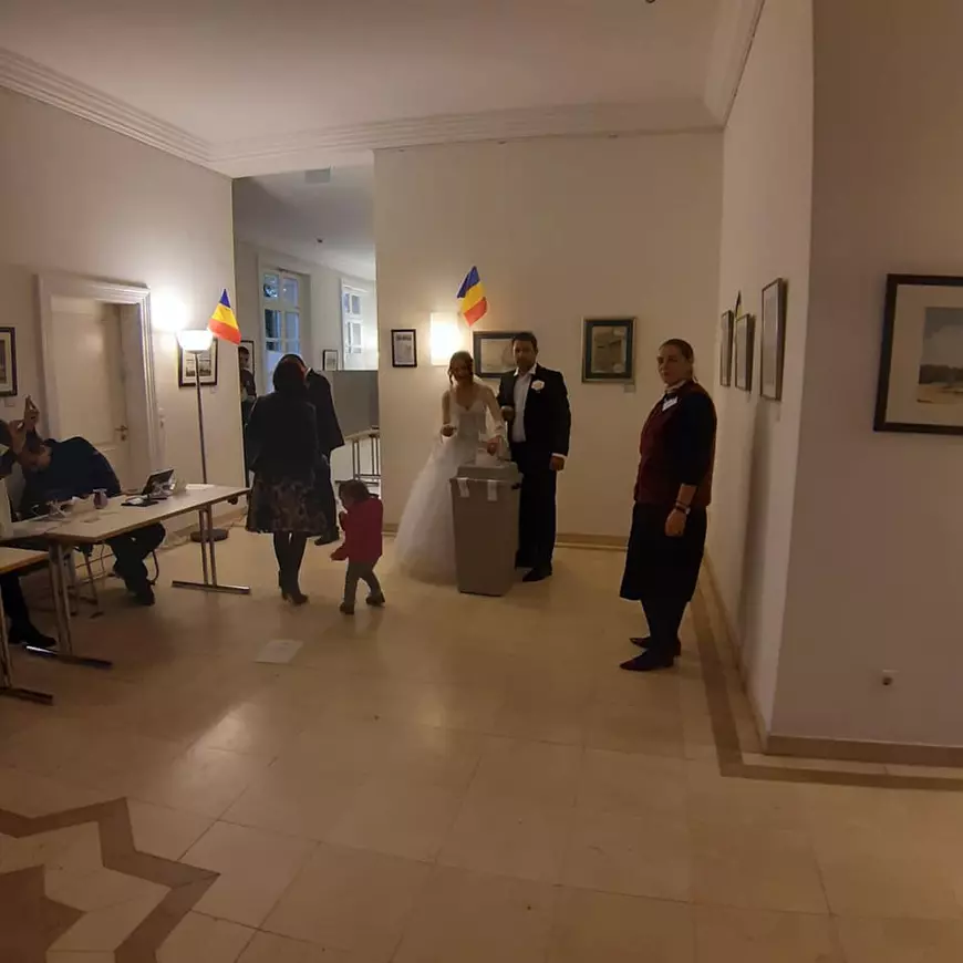 De la nuntă, direct la vot. Românii, prima comunitate europeană din Germania