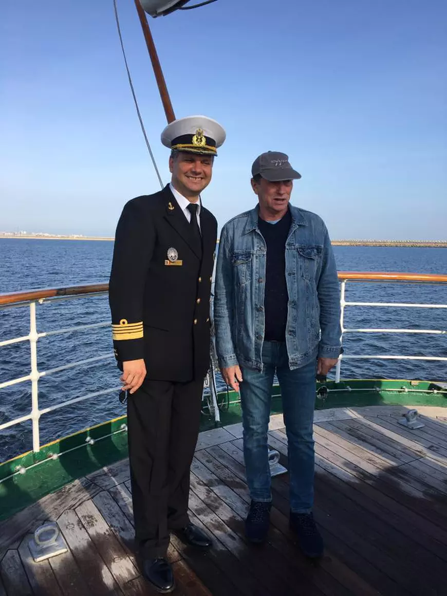 ”Amiral” pe Bricul Mircea. Ivan Patzaichin, în marș cu nava-școală