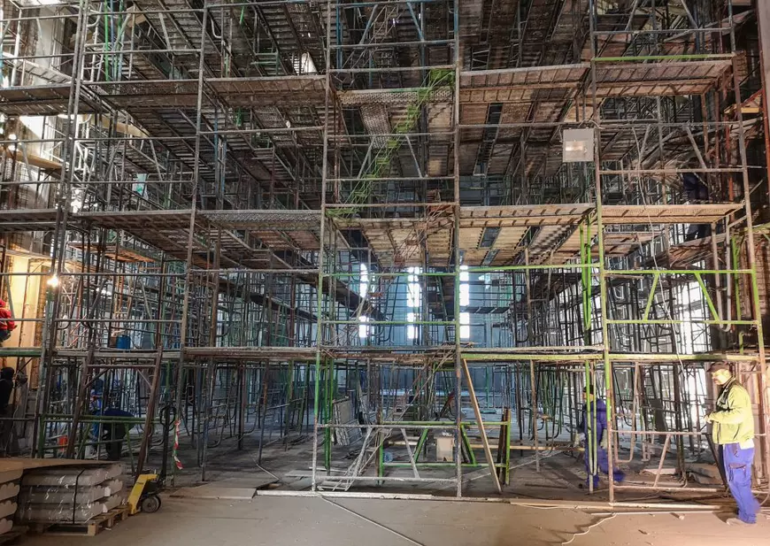 Florentin Pandele pune mozaic de 23 de milioane de lei în catedrala din Voluntari. „Suma este estimată de specialiști. Nu sunt nici mozaicar, nici pictor de biserici”