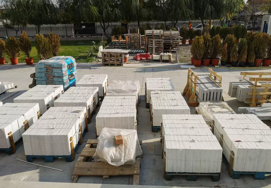 Florentin Pandele pune mozaic de 23 de milioane de lei în catedrala din Voluntari. „Suma este estimată de specialiști. Nu sunt nici mozaicar, nici pictor de biserici”