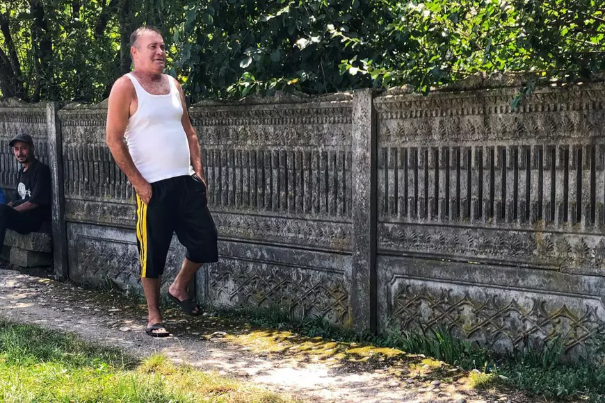 Gheorghe Măceșanu, fotografiat în august după ce a fost audiat în dosarul Caracal