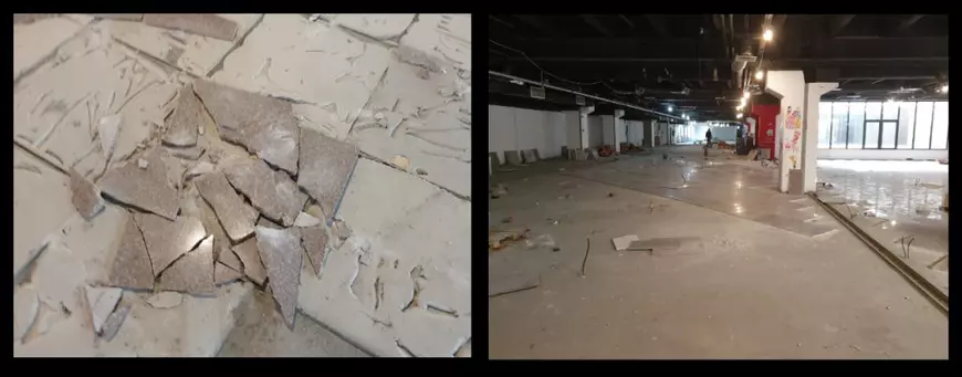 Recordul muncii degeaba în Piața Progresul: Granitul pus acum 2 săptămâni e înlocuit cu alt granit!
