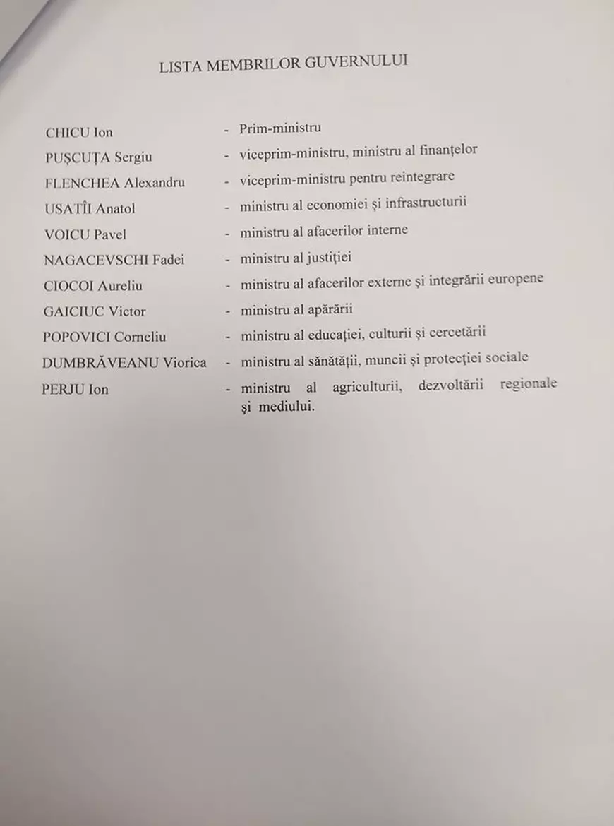 Președintele pro-rus Igor Dodon și-a impus guvernul în Republica Moldova, după excluderea pro-europenilor. Urmează federalizarea?