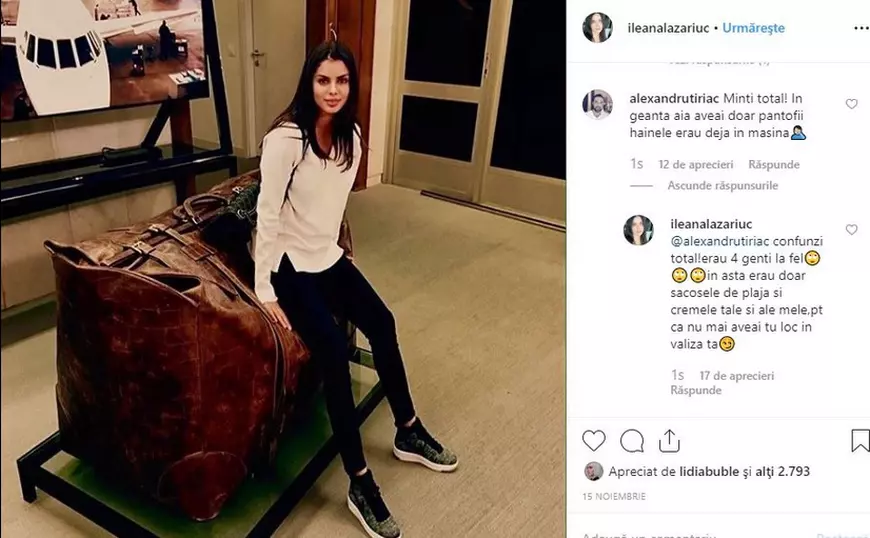 Dialog spumos între Ileana Lazariuc și Ion Ion Țiriac, după ce s-a aflat că au divorțat. „Confunzi total. Erau patru genți la fel”