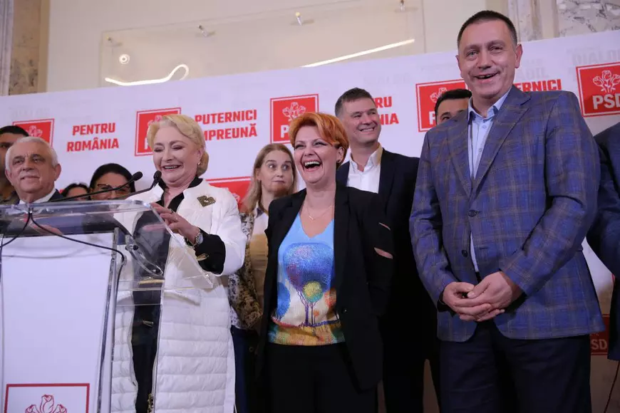 Culisele unei zile lungi la sediul de campanie al PSD și o victorie amară. Cine a stat lângă Dăncilă și cine a ”încins” telefoanele cu primarii