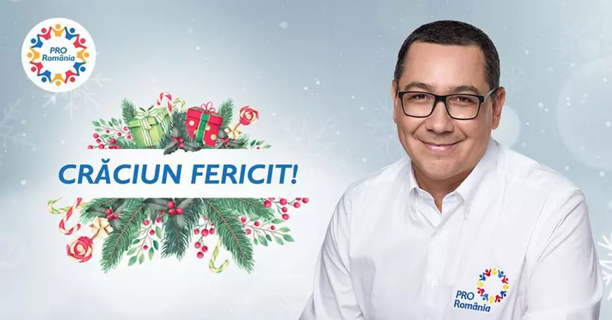 FOTO | Cum sărbătoresc politicienii Crăciunul. Imagini din faţa bradului sau alături de copii şi felicitări retuşate pe Facebook