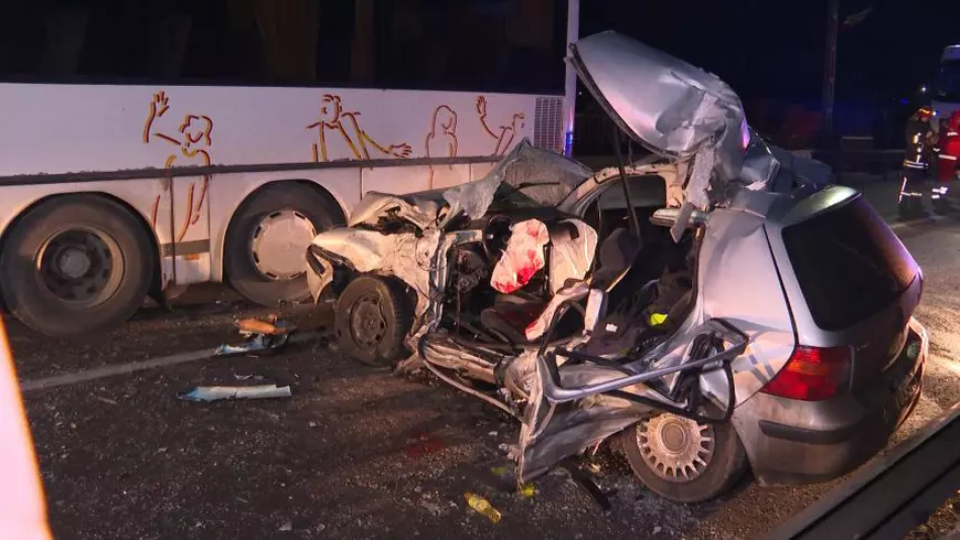 Cristian Sabău - cele doua vehicule implicate in accident