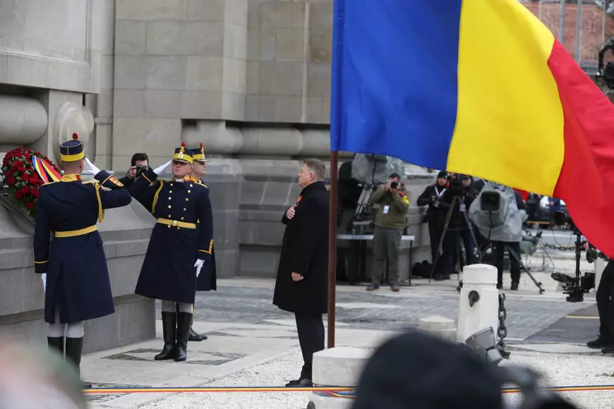 Parada militară de 1 decembrie 2019. Peste 4.000 de militari au defilat pe sub Arcul de Triumf