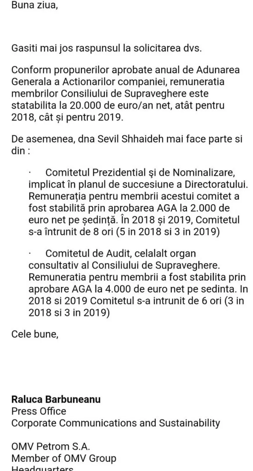 Cadoul lui Dragnea de care Orban nu s-a atins: Sevil Shhaideh a câștigat grosul banilor nu de la guvern, ci de la Petrom și Eximbank! A luat 170.000 de euro în 2018 și 2019