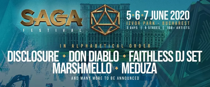 Bucureștiul va avea în 2020 primul festival de amploare dedicat muzicii electronice-SAGA Festival