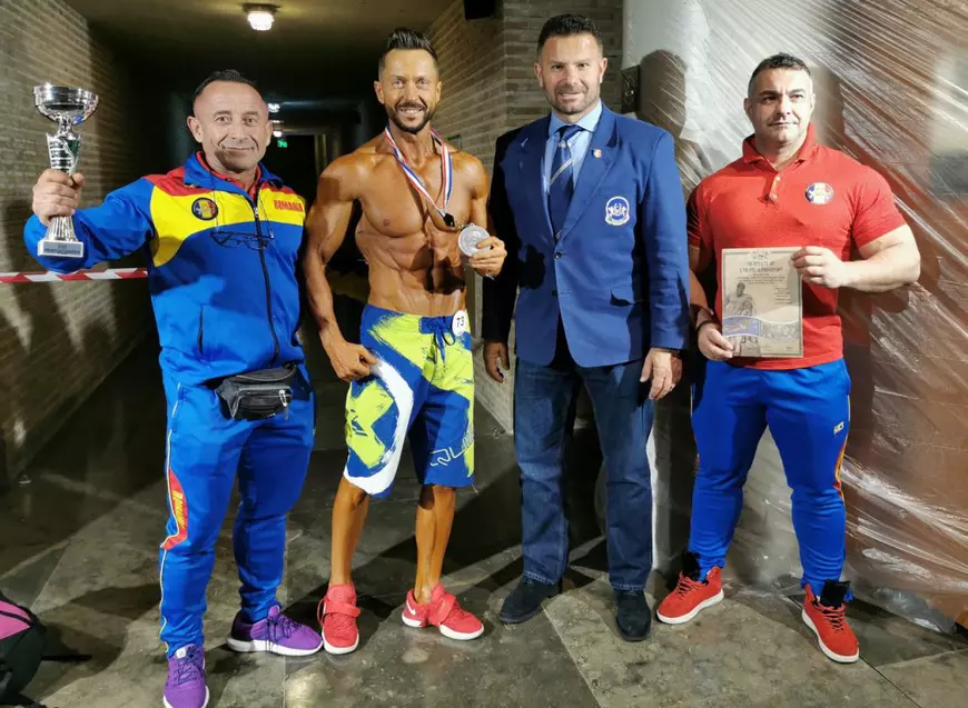Trei medalii pentru România la Campionatul Mondial de culturism și fitness