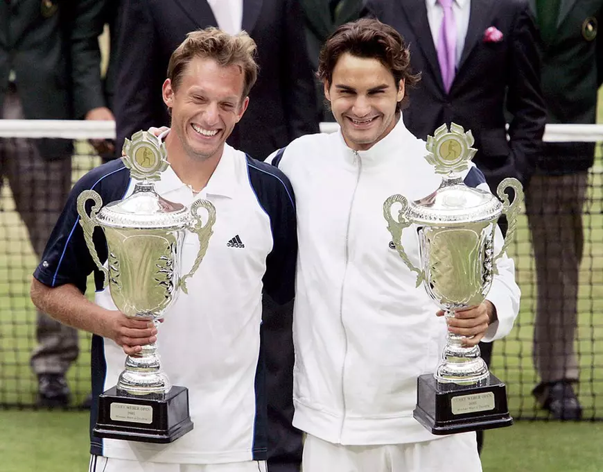 Un fost jucător de tenis, condamnat la închisoare pentru viol. A fost partenerul de dublu al lui Roger Federer