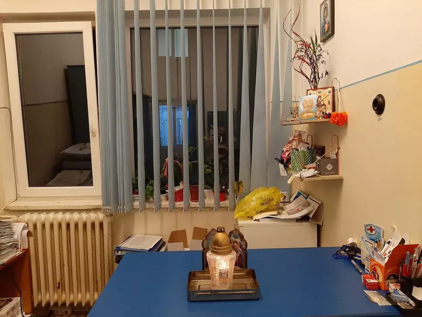 Directoarea ucisă de soț - biroul lui Anca Patriche