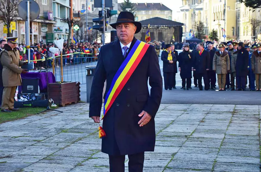 Dorin Florea - primarul la un eveniment local