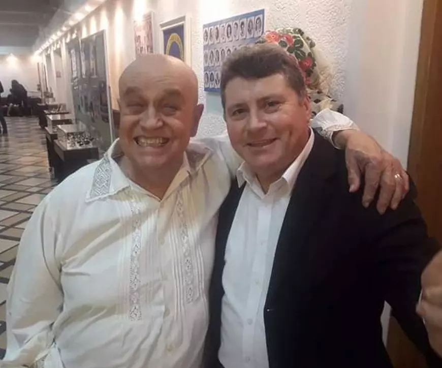 Gheorghe Dumitru alături de Benone Sinulescu