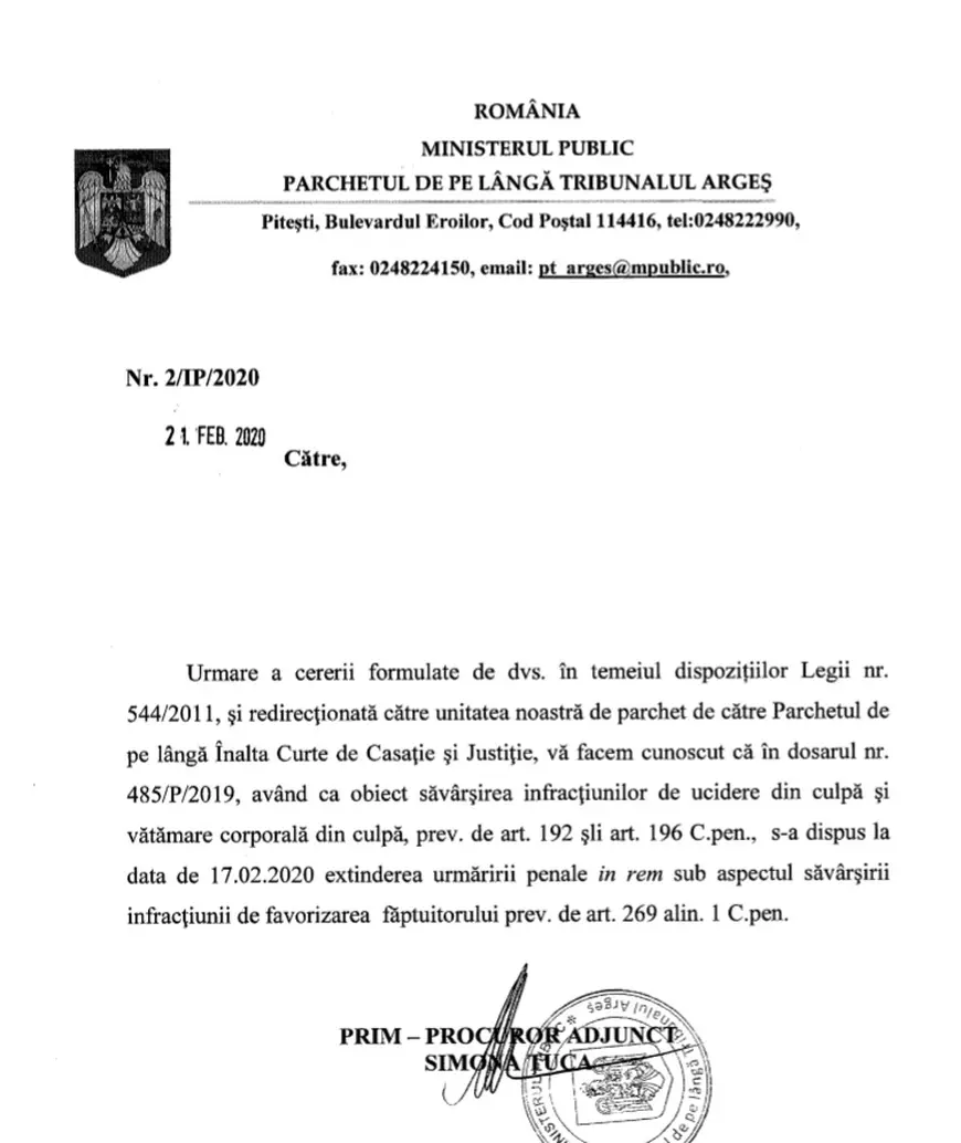 EXCLUSIV | Document: procurorii cercetează internarea la ATI a lui Daniel Chițoiu, după accidentul mortal în care a fost implicat. Un denunțător a dat exemplul Năstase - Brădișteanu