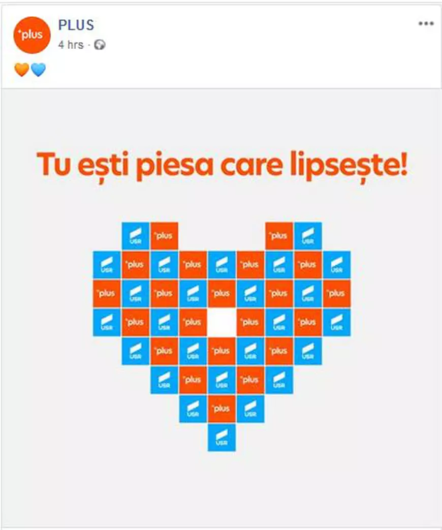 USR şi PLUS şi-au transmis mesaje de iubire, de Valentines Day: "Mama ne întreabă când ne luăm?"