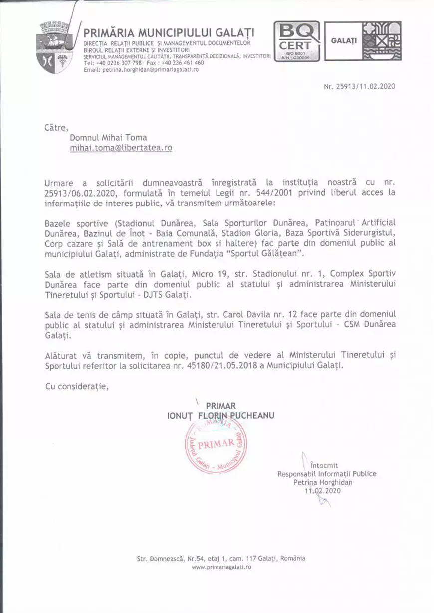 Sportul, în paragină și la Galați! Bazele sportive sunt la pământ, Primăria le cere, Ministerul Sportului face strategii și ”evaluează starea obiectivelor” de doi ani!