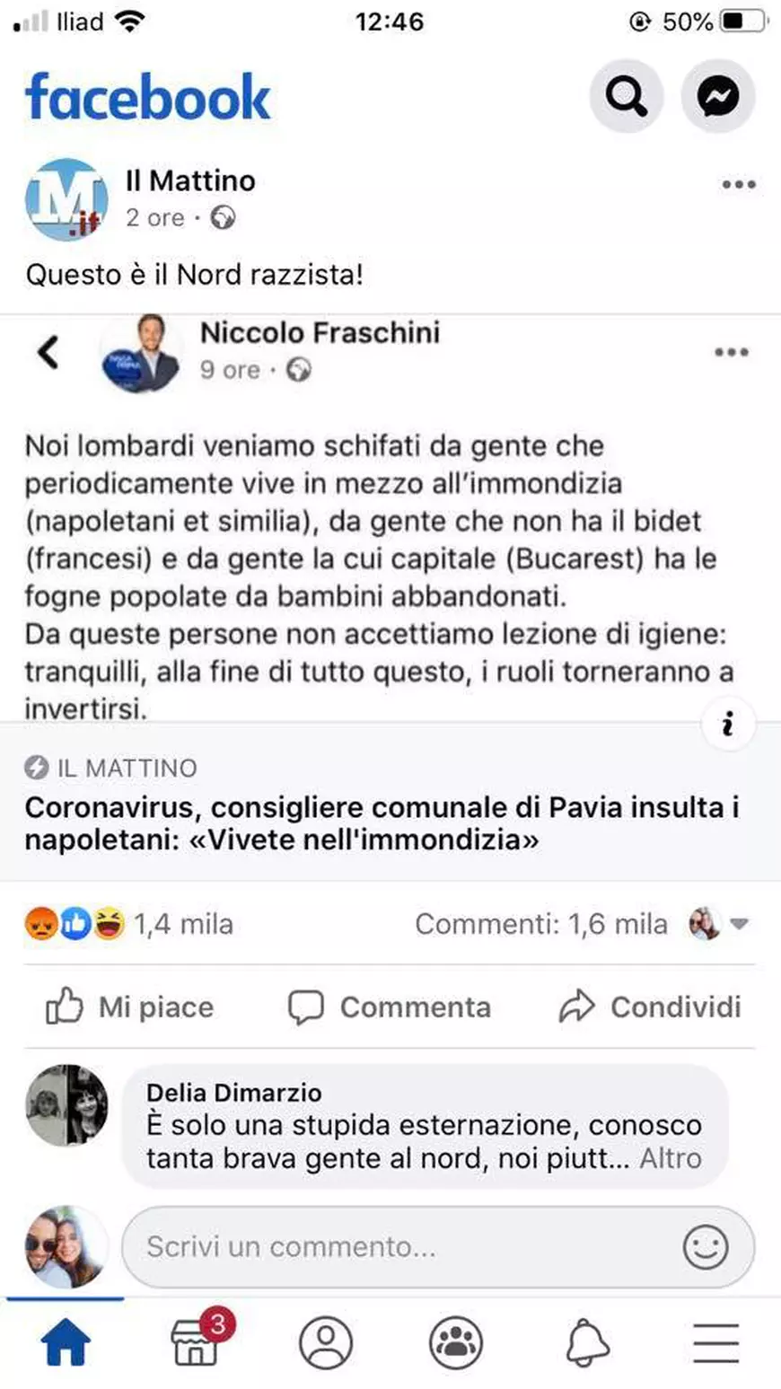 Un consilier din Lombardia jignește românii din cauza epidemiei de coronavirus: „De la aceste persoane nu acceptăm lecţii de igienă”
