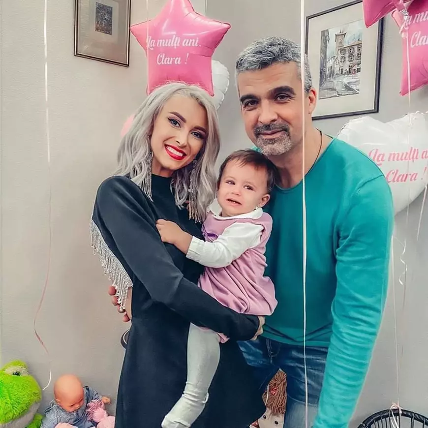 Aurelian Temișan, mesaj după ce i-a rupt turta fetiței lui George Burcea și a Andreei Bălan. „Eu, singurul bărbat mândru”