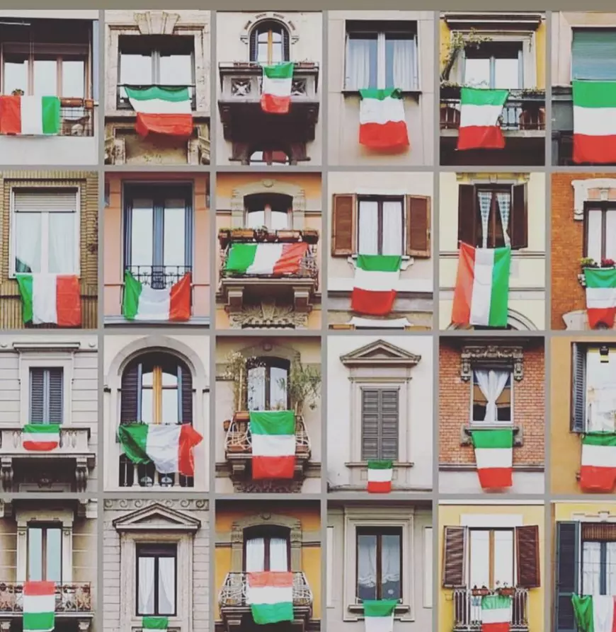 Finala Cupei Mondiale 2006 a fost transmisă la TV în Italia, pentru a ridica moralul oamenilor. Efectul a fost uluitor