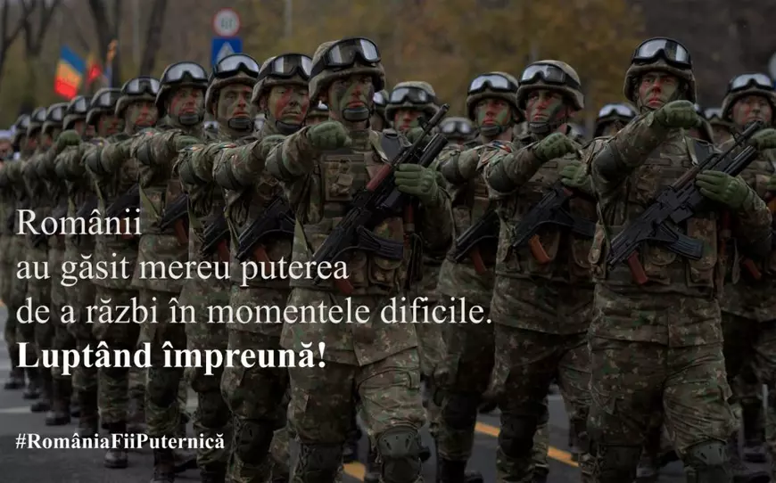 Armata îndeamnă la solidaritate: "Românii să arboreze drapelul la ferestre"