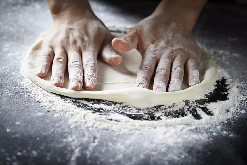 Blat de pizza fără drojdie