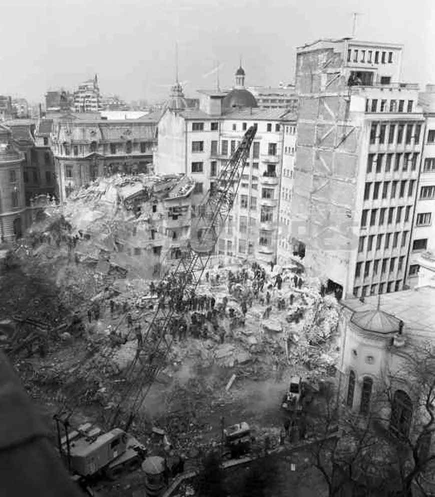 43 de ani de la marele cutremur. Clădiri simbol din București s-au prăbușit total sau parțial. Ce se află azi în locul lor